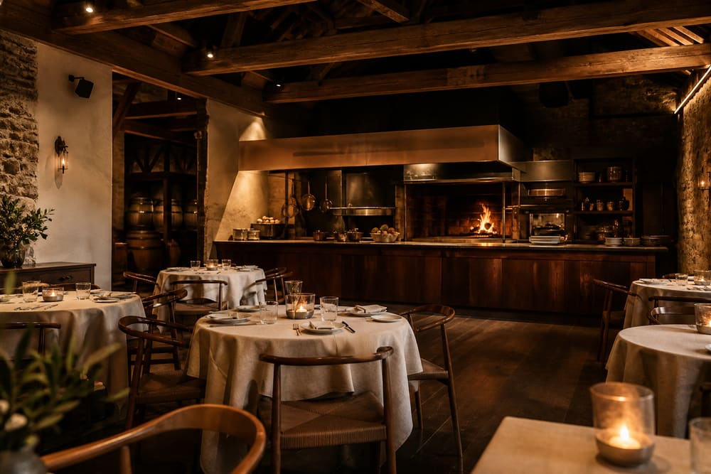 Salle du restaurant AMBRE